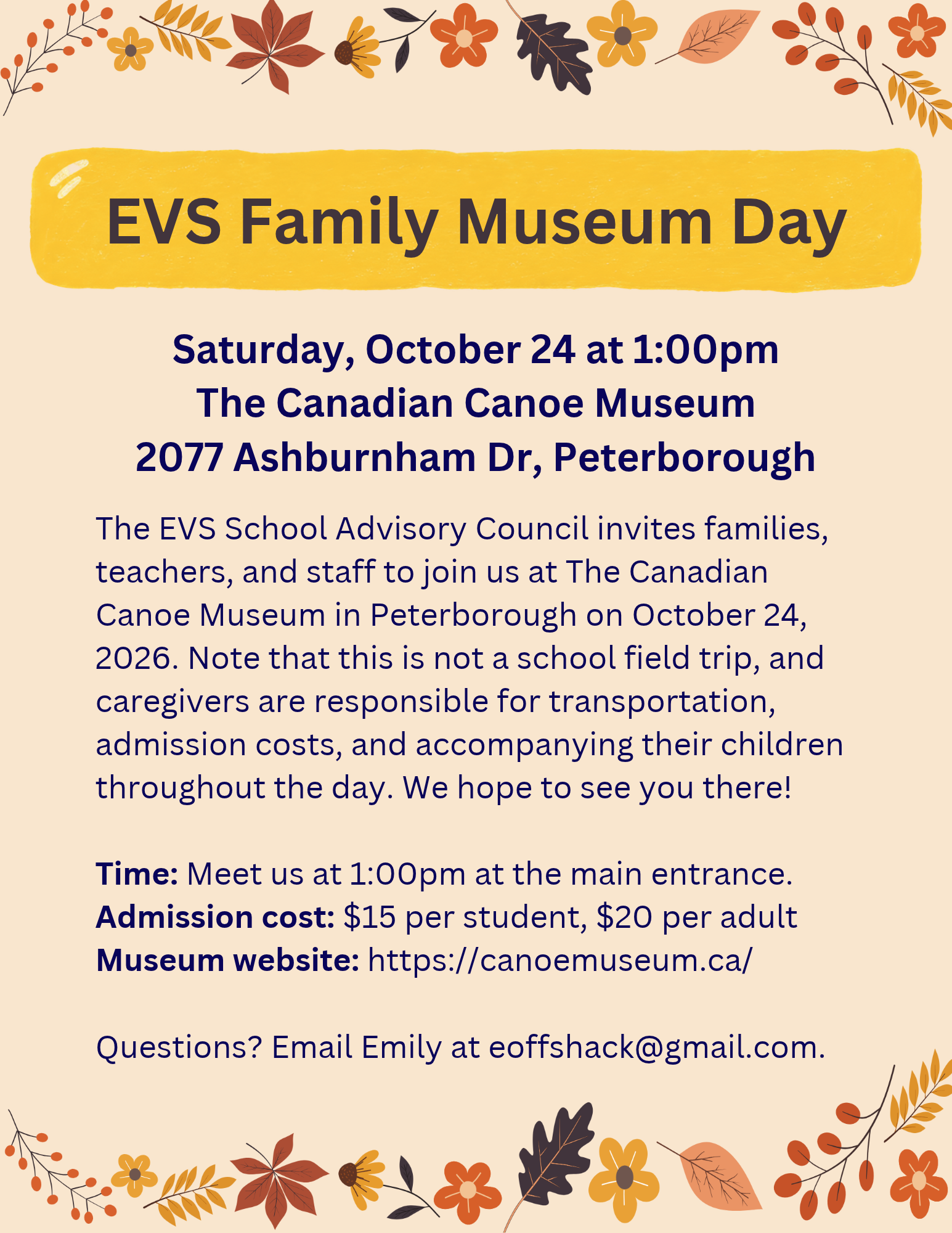 EVS Museum Day 2026